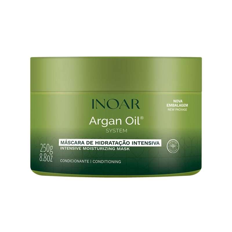 Mascarilla hidratante argan oil system de inoar 250g