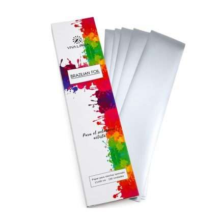Brazilian Foil Laminado 11x50cm Caja y Laminas