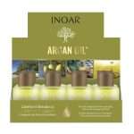 Aceite de argan para el cabello caja expositora con 12 botellas de 7ml