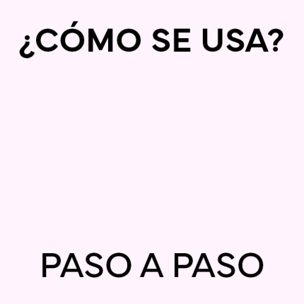 ¿Cómo se usa? Video paso a paso. Haz clic para ver el video