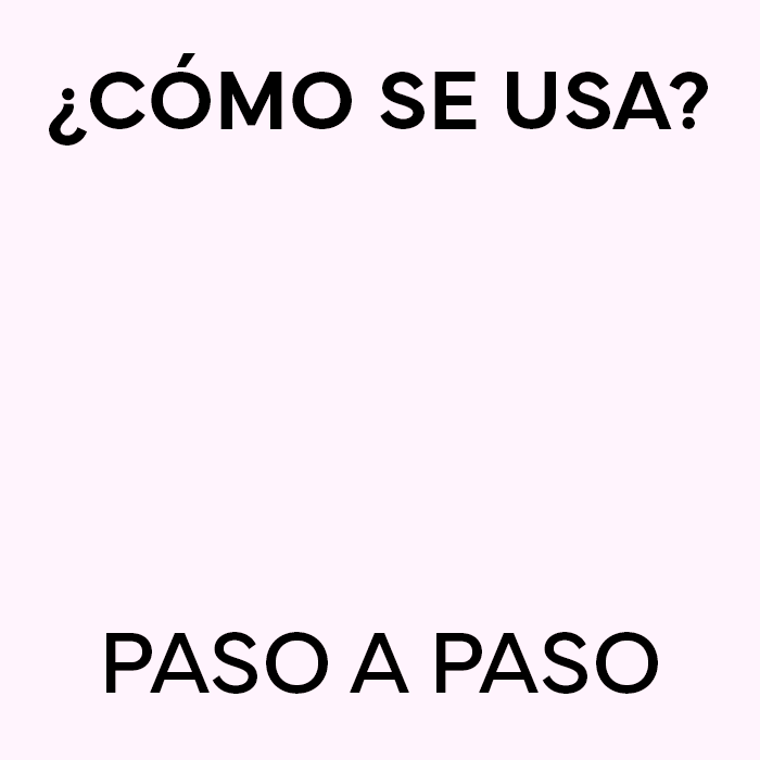 ¿Cómo se usa? Video paso a paso. Haz clic para ver el video