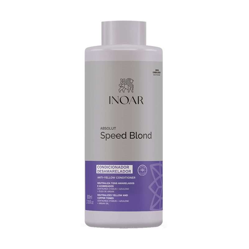 Acondicionador Matizador Absolut Speed Blond 500ml de Inoar