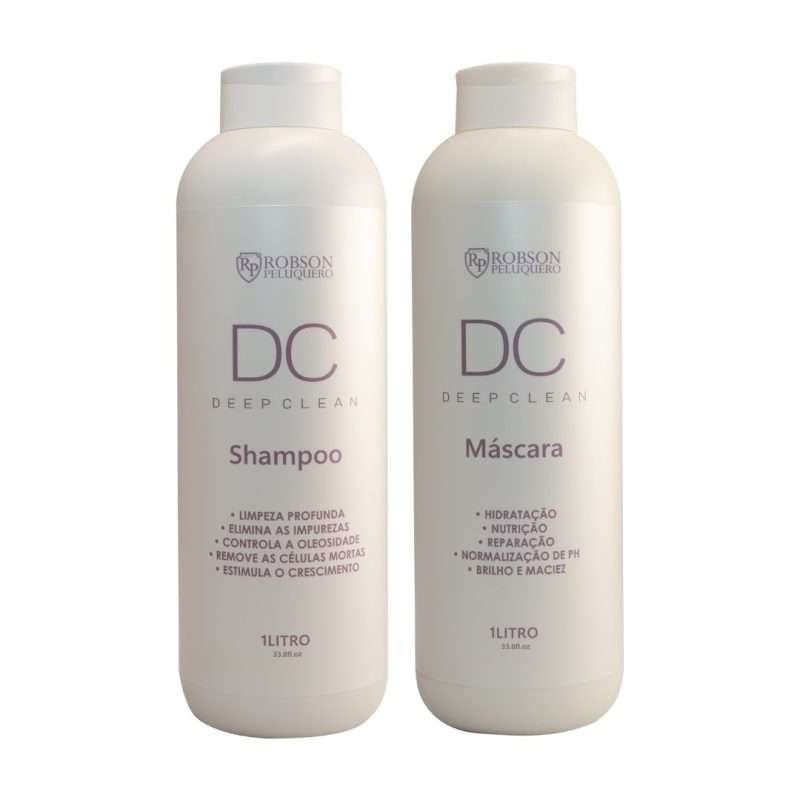 Deep Clean Champú y Mascarilla 1L Robson Peluquero