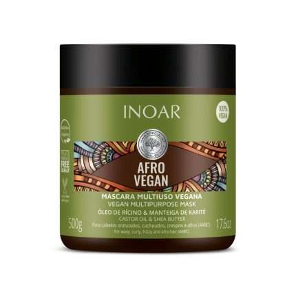 Mascarilla Multiuso Afro Vegan 500g de Inoar