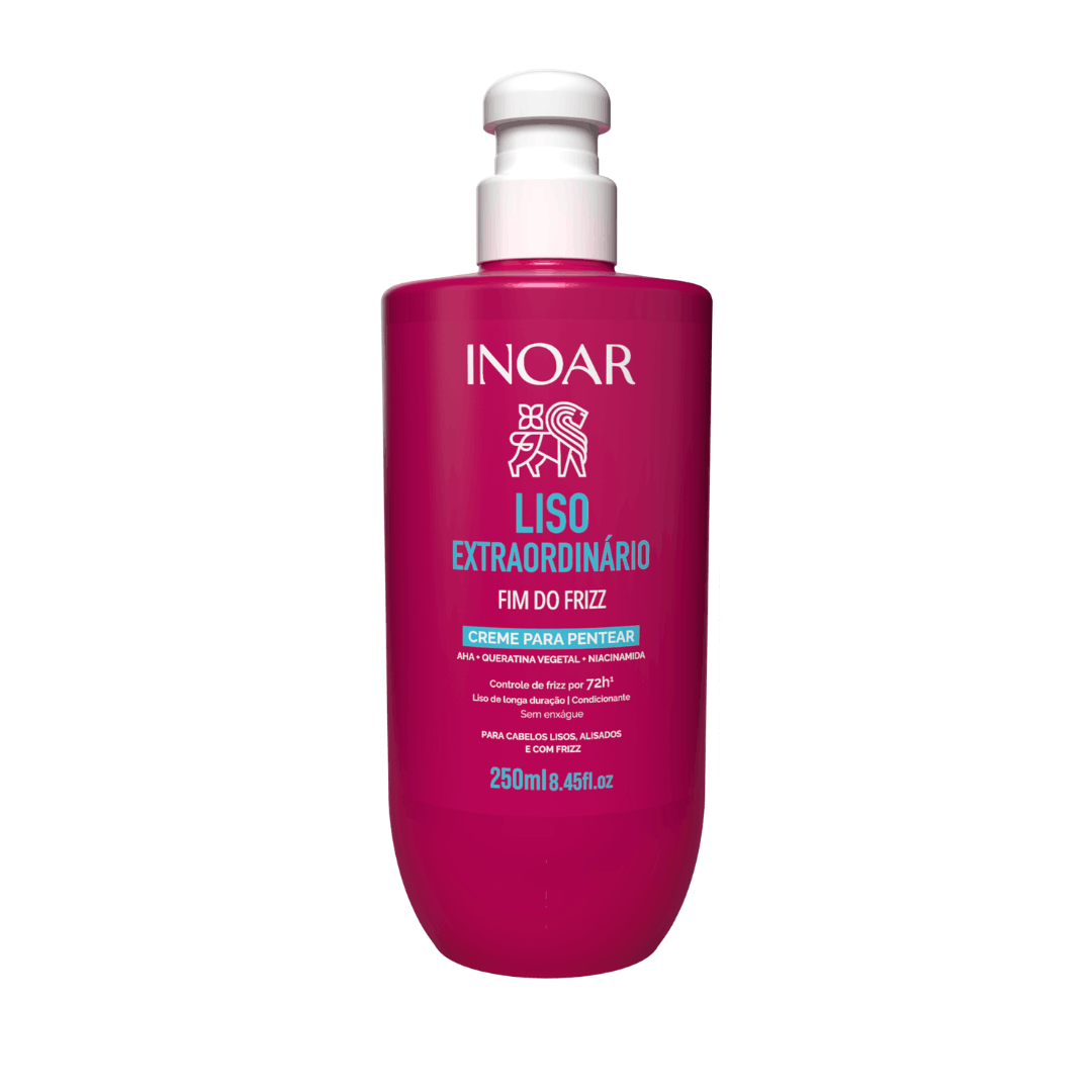 Inoar-Crema-de-Peinar-Liso-Extraordinario-250ml-Anverso.png Crema de Peinar Liso Extraordinario 250ml - Imagen 1